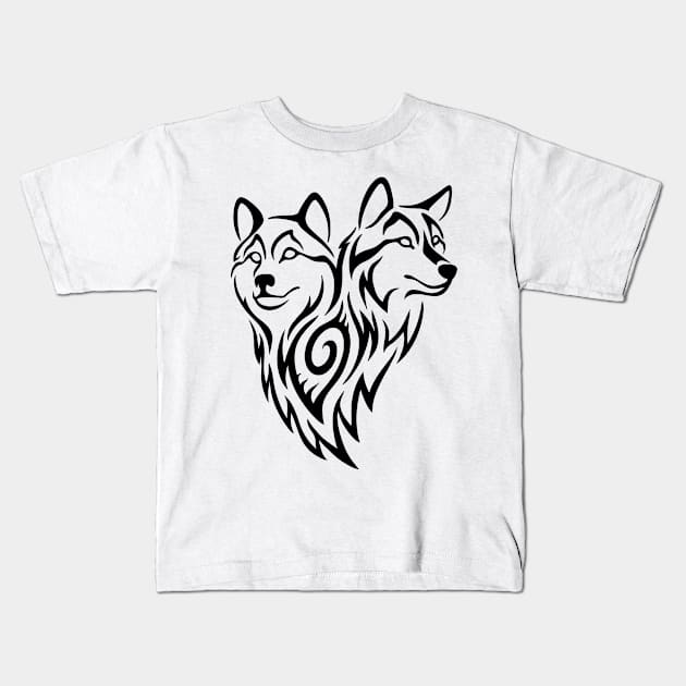 Togetherness Kids T-Shirt by Hareguizer